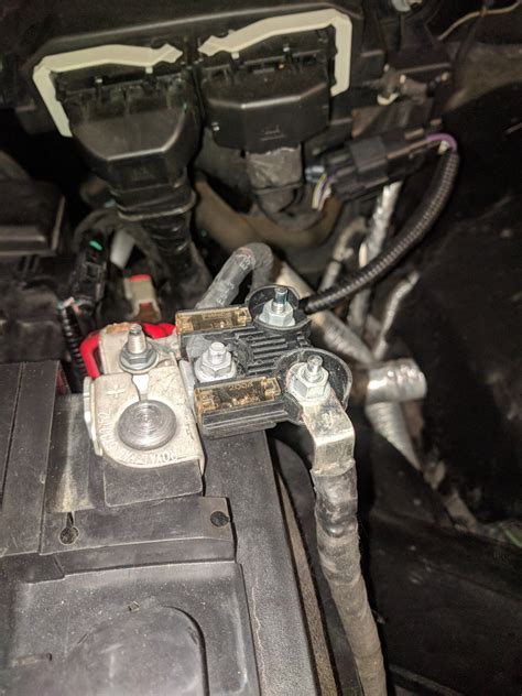 2015 ford escape high current battery junction box|Ford Escape red cable problems.